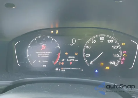 2023 Honda Civic Sport z USA, uszkodzony, nr VIN 2HGFE2F54PH529078